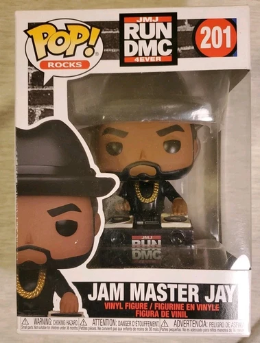 Funko Pop! Rocks Run DMC Jam Master Jay #201 Vinyl Figure