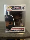 Funko Pop! Ronald Acuna Jr #85 ATLANTA BRAVES!  NEW IN BOX! w/pop Protector!