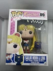 Funko Pop! Sailor Moon and Luna Vinyl Figures #89 in Box *See Photos*