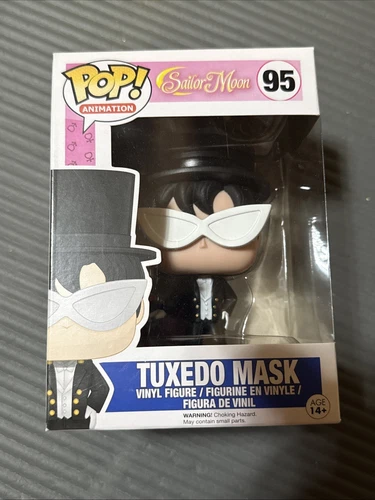 Funko Pop Sailor Moon Tuxedo Mask 95 #95  New (with Minor Box Issue)