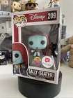 Funko Pop! 🔥 Sally Seated #209 Nightmare Before Christmas (Glow & Flocked)