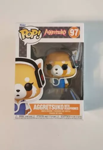 Funko Pop! Sanrio: Aggretsuko with Headphones #97