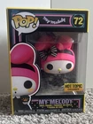 Funko Pop Sanrio My Melody Blacklight #72 Hot Topic Exclusive Vinyl Figure