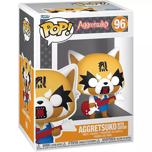 Funko POP! Sanrio Vinyl Figure - AGGRETSUKO with Guitar #96 - NM/Mint