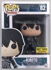 Funko POP! SAO Sword Art Online KIRITO #82 Hot Topic Exclusive NEW Vaulted