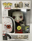 Funko Pop SAW Billy 52 2014 SDCC Exclusive Limited 2500 pcs Glow in the Dark