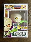 Funko Pop! SCARE GLOW SDCC 2017 #517 + Protector - Masters Of The Universe MOTU
