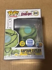 Funko POP! Scooby Doo Captain Cutler GITD 632 Funko Shop Exclusive w/Protector