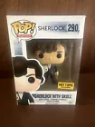 Funko Pop Sherlock With Skull Vinyl Figure  #290 Hot Topic Exclusive