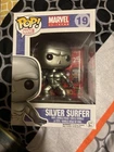 Funko Pop! Silver Surfer #19 Vinyl Bobble-Head Figure Marvel - Mint Condition