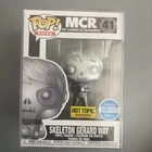 Funko Pop! Skeleton Gerard Way #41 Metallic 5000 PCS Limited Hot Topic Exclusive