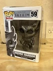 Funko Pop! Skyrim The Elder Scrolls Daedric Warrior #59 Box Fading Vaulted