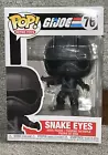 FUNKO POP SNAKE EYES #76 G.I.JOE - NEW