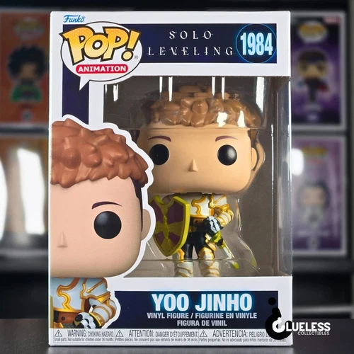 Funko Pop! Solo Leveling: Yoo Jinho #1984 And Pop Protector