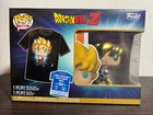 FUNKO POP! Son Goku Kamehameha Metallic Pop & Tee Shirt Size SMALL DRAGON BALL Z