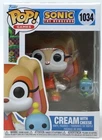 Funko Pop! Sonic The Hedgehog Cream with Cheese #1034 with Protector In-Stock!