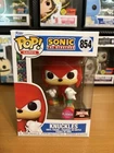 Funko Pop! Sonic The Hedgehog Knuckles #854 Flocked Target Con 2022 Exclusive