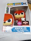 Funko Pop Sonic The Hedgehog Knuckles Flocked 854 TargetCon 2022 Box Not MntDv81