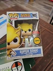 Funko Pop Sonic the Hedgehog Super Sonic CHASE AAA Anime Exclusive Figure #923