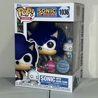 Funko Pop! - Sonic The Hedgehog With Chao - Flocked Edition - MINT + Protector