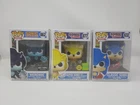 Funko Pop! Sonic Werehog #862,  super sonic #877, & classic sonic