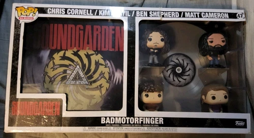 Funko Pop! Soundgarden-Chris Cornell/Kim Thayil/Ben Shepherd/Matt Cameron #47