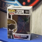 Funko Pop Space Marine From Doom,  Green/Grey #90