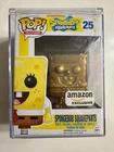Funko Pop SpongeBob SquarePants #25 Gold Amazon Exclusive + Hard Stack!