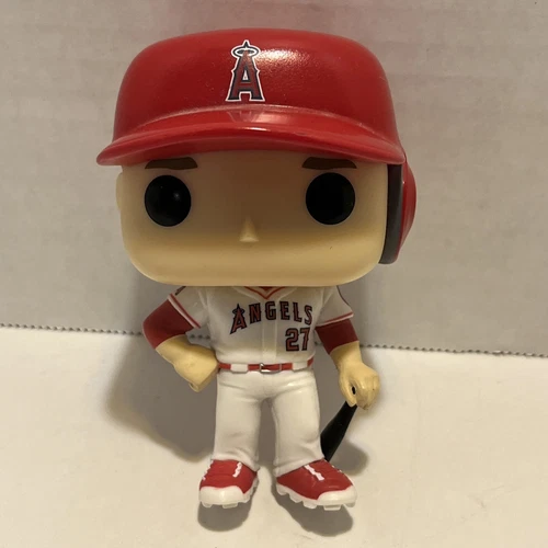 Funko Pop! Sports Mile Trout MLB Los Angeles Angels White Jersey #08