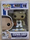 Funko Pop! Sports: Stephen Curry - White Jersey #19 (VAULTED) w/Hard case VHTF