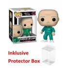 FUNKO POP Squid Game #1223 Player 001: Oh Il-Nam Figure Sealed Protector Box