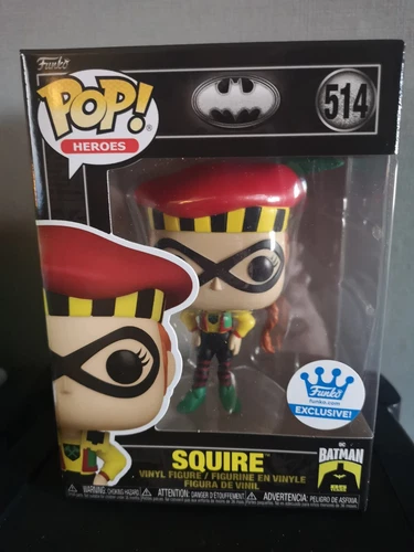 Funko Pop! Squire #514 Shop Exclusive DC Comics Batman Knight..