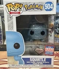 Funko Pop! Squirtle #504 - 2021 Summer Convention Limited Edition - Diamond