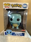 Funko Pop! Squirtle Game Pokemon #505 10in Figure Toy Target Exclusive New