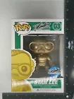 Funko Pop Stan Lee Gold Superhero Stan lee Collectibles Exclus #03 SEE PICS F02