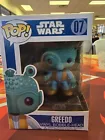 Funko POP! Star Wars #07 Greedo Vaulted Blue Box Large Print Rare