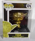 Funko Pop! Star Wars #124 Yoda Walmart Exclusive, Gold Metallic, Vaulted 2019