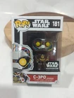 FUNKO POP STAR WARS #181 C-3PO UNFINISHED SMUGGLERS BOUNTY EXCLUSIVE