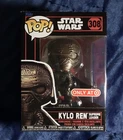 Funko Pop! Star Wars 308 Kylo Ren Supreme Leader Target Exclusive + Protector