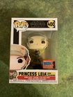 Funko Pop Star Wars #400 Princess Leia Jedi Training (2020 Fall Convention Ex)