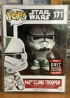 Funko Pop! Star Wars: 442nd Clone Trooper #171 2017 Galactic Con w/ Protector