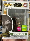 Funko Pop! Star Wars #548 Krrsantan Flocked SDCC Summer Con. Rare +Pop Protector