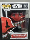 Funko pop Star Wars 83 Sidon Sidon Ithano toy