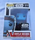 Funko Pop Star Wars - Aayla Secura #217 - Smugglers Bounty Exclusive - Jedi
