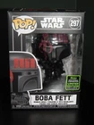 Funko Pop Star Wars Boba Fett #297 Futura Black Target Exclusive Figure 4”