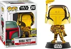 Funko Pop! Star Wars Boba Fett Gold Chrome Exclusive #297