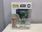 Funko Pop Star Wars Boba Fett Green Chrome SDCC Limited Edition #297 w/Protector