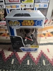 Funko Pop Star Wars Chrome Darth Vader Hot Topic Exclusive #01 w/Pop Protector