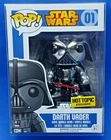 Funko Pop! Star Wars Chrome Darth Vader Hot Topic Exclusive Bobble-Head #01