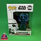 Funko POP! Star Wars Chrome Stormtrooper Blue #296 Vinyl Figure